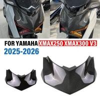 ราคา ของแท้สําหรับ Yamaha X-MAX 300 XMAX 250 V3 2025-2026 รถจักรยานยนต์ด้านหน้าไฟหน้าด้านบน Beak จมูก Extension Cowl ฝาครอบ Fairing (49711583797)