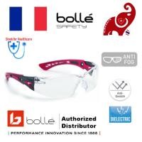 ราคา BOLLE 1662301A Safety Glasses Rush Plus Safety Spectacle Clear Anti-Scratch/Anti-Fog Len (23922867280)