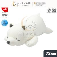 ราคา HIKARI ตุ๊กตาหมีขาว แบบนุ่มสัมผัสเย็น หมอนตุ๊กตาหมีขาวเย็น ตุ๊กตาหมอนข้าง Soft Cooling Body Pillow (72x40x18 cm) (57760325555)