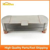 ราคา high quality Truck Oil cooler oil radiator assembly core cover 254Z12 Excavator oil cooler parts (54203491561)