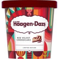 ราคา [3415583007181] Hd Red Velvet Cheesecake Ice Cream Pints ฮาเก้น-ดาส รสเรดเวลเวท ชีสเค้ก แบบถ้วยใหญ่ (42780788119)