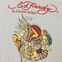 ราคา เสื้อยืด Ed Hardy มือสอง (258481751)