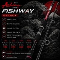 ราคา [พร้อมส่ง]คันเบ็ดตกปลา กราไฟท์ Ashino Fishway (20922842762)