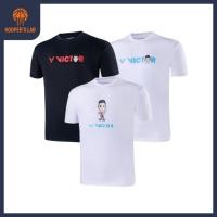 ราคา Victor x LZJ เสื้อยืด/ T-20056/ T-20055/ เสื้อยืดแบดมินตัน/ victor lee zii jia เสื้อยืดการ์ตูน/ 李งบประมาณ名衣服 (56054583984)