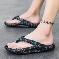 ราคา 0 Flip-Flops ผู้ชายขนาดพิเศษ Flip-Flops ผู้ชายน้ําหนักเบา Anti-Slip รองเท้าชายหาดคู่กลางแจ้ง (44562016417)
