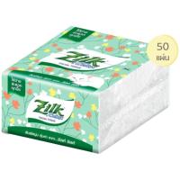 ราคา LeeMart กระดาษทิชชู่ ซิลค์ Zilk 50Pcs กระดาษทิชชู่ แบบแผ่น 50 แผ่น หนา 2 ชั้น กระดาษเช็ดอเนกประสงค์ แพคสีเขียว (23866969833)