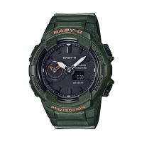 ราคา Casio BABY G นาฬิกาข้อมือผู้หญิง สายเรซิ่น รุ่น BGA-230S-3A - สีเขียว (716194413)