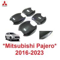 ราคา ถาดรองมือเปิด Mitsubishi Pajero 2016 - 2023 คาร์บอน เคฟล่า มิตซูบิชิ ปาเจโร่ ประตู เบ้ามือจับ เบ้ากันรอย เบ้ารองมือเปิด (21793116111)
