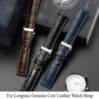 ราคา สําหรับ Longines Master Collection Moonphase สายนาฬิกาหนังแท้ 18/19/20/21/22mm Development Clasp Premium Soft Texture (45108064810)