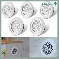 ราคา QINJUE ท่อตะแกรงระบายอากาศปรับปรุงบ้าน ทนทาน การไหลเวียนของอากาศ ฝาครอบช่องระบายอากาศทรงกลม (49511156619)
