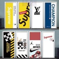 ราคา Nordic Street Wear สติ๊กเกอร์ติดประตู Self-Adhesive Cover Ugly Refurbishment Mizui สติ๊กเกอร์ติดประตูประตูไม้ที่กําหนดเอ (54410399208)