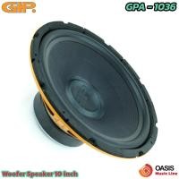 ราคา (1ดอก) GIP GPA-1036 ดอกลำโพง 10 นิ้ว ขนาด 200 วัตต์ ที่ 8 โอห์ม ดอกลำโพงเสียงกลาง (25519643068)