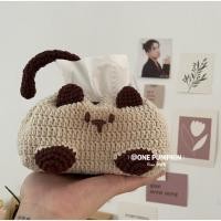 ราคา บ้าน @ โฮมเมดแฮนด์เมด ทําเอง วัสดุกระเป๋าขนสัตว์ถักแมวกล่องกระดาษทิชชูถุงกระดาษโฮมเมดเนื้อเยื่อความจุ (51408655096)