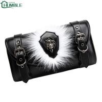 ราคา Humble Quick ติดตั้ง Punk Themed กระเป๋าเก็บรถจักรยานยนต์ PU Motorcycle Pack สําหรับจักรยาน (50611458630)