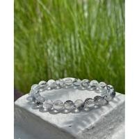 ราคา สร้อยหินเดนไดรติก ควอทซ์ ( Dendritic Quartz ) เป็นหินควอทoซ์เนื้อใส (26894787615)