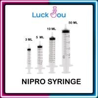 ราคา ไซริงค์ / กระบอกฉีดยา TERUMO/ NIPRO SYRINGE 3 / 5 / 10 / 20 ml (17155972373)