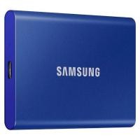 ราคา Samsung SSD T7 Portable 500GB (Blue) ฮาร์ดดิสก์ เอสเอสดีพกพา (MU-PC500H/WW) (3757330811)
