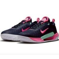 ราคา รองเท้าเทนนิส Nike ZOOM Court NXT HC Tennis - Obsidian / Pink DH0219-402 (45310415175)