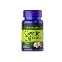 ราคา Puritan ‘ s Pride Garlic Oil กระเทียมสกัด 5,000 mg 100 Rapid Release Softgel ลดความดัน ลดคอเลสเตอรอล (23481251709)