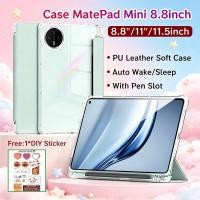 ราคา สําหรับ Huawei MatePad Mini 8.8 นิ้วกรณีช่องเสียบปากกาแม่เหล็ก Proteinch ฝาครอบโปร่งใสกลับกรณี MatePad 11.5S / MatePad SE 11 นิ้วป้องกันกรณี MatePad 11.5 PaperMatte (27595045839)