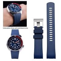 ราคา FKM Watch band For Seiko PROSPEX PADI Abalone SRPE99K1 Coke ring SRPA21J1 SRP777 SRP773 SRPC25 Fluorine rubber strap 20 22mm (50209480143)