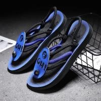 ราคา รองเท้าแตะผู้ชายรองเท้าแตะเชือกรองเท้าแตะชายหาดสไตล์เกาหลีรุ่นใหม่ (24939181411)