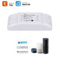 ราคา สวิทช์ควบคุมระยะไกลไร้สายผ่าน Smart Switch WiFi รองรับ Alexa & Google Home Timer 10 แอมป์ /2200 วัตต์ รองรับ Google Nest (3269448229)
