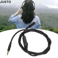 ราคา JUSTO 3.5 มม.สายหูฟัง,ควบคุมสายไฟยืดหยุ่นหูฟังเปลี่ยนสาย, Plug and Play หูฟังอัพเกรดลวดสําหรับ Beyerdynamic MMX 300 2nd Gen เพลงฟัง (45258776602)
