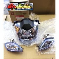 ราคา ไฟหน้า-ไฟเลี้ยวสีฟ้าเวฟ125iหน้าแหลมเวฟ125R/เวฟ125Sหน้าแหลมแท้ศูนย์สีฟ้าB31 (3893683762)