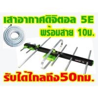 ราคา เสาอากาศsamartรุ่น5eพร้อมสาย10เมตร (8833244670)