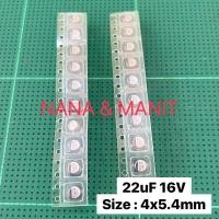 ราคา CAPACITOR 22UF10V 22UF16V 22UF25V 22UF35V 22UF50V (กระป๋องเงิน)‼️เลือกโวล์ทแพ็คละ10ตัว (5094835653)