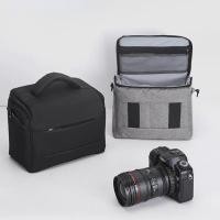 ราคา DSLR Camera Bag Handbags Nylon Shoulder Bag Camera Case Portable Cameras Bag for Sony Nikon Canon Panasonic DSLR Camera (28169165932)