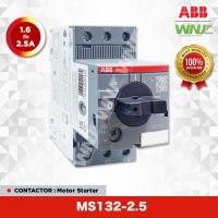 ราคา อุปกรณ์สตาร์ทมอเตอร์ ยี่ห้อ ABB รุ่น Motor Starter MS132-2.5 (28851716629)