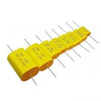 ราคา 5/2PCS MKP Higt คุณภาพ Axial Audio Electrodeless Capacitor 250V 0.68UF 1UF 2.2UF 3.3UF 4.7UF 6.8UF 10UF 12UF (52459135566)