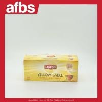 ราคา AFBS Lipton Yellow Label Tea 2 g.*25 (50 g.) เยลโลว์ เลเบล ที แบ็ก ชาผงชนิดซองฉลากสีเหลือง ตรา ลิปตัน #1108416 (28462083441)