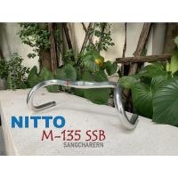 ราคา แฮนด์เสือหมอบวินเทจ Touring NITTO M135 SSB สำหรับทัวร์ริ่ง ทรงแฮนด์สวย ระยะดี องศาการจับทั้ง 2 ตำแหน่งดี (18768307149)