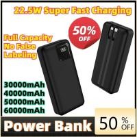 ราคา สําหรับ iPhone xiaomi redmi poco Powerbank 20000mAh Power Bank แบบพกพาภายนอกแบตเตอรี่ 22.5W Fast Charging Charger แบบพกพา (53612158280)