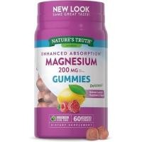 ราคา Nature’s Truth Magnesium 200 mg. Gummies (60กัมมี่) กัมมี่แมกนีเซียม (23834782318)
