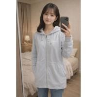 ราคา เสื้อแจ็คเก็ตฮู้ด Head มือสอง สีฟ้าอ่อน ผ้าวอร์ม สภาพดี อก38S459⚡ (48307775319)