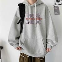 ราคา BERN ARDO Letter Hoodie พัฟแขน - หมวกยางยืด 2 ชั้น Unisex รูปแบบสําหรับผู้ชายและผู้หญิงคู่ฤดูใบไม้ร่วงและฤดูหนาว (49461675373)