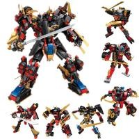 ราคา 6 In 1 Deformation Robot Blocks Toys/DIY Assembled Block Model /Educational Toys for Kids (27162281920)