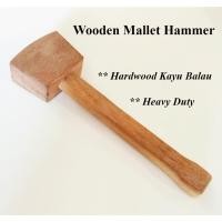 ราคา Heavy Duty ไม้เนื้อแข็ง Balau ไม้ Mallet ค้อน/ไม้ค้อน Hard ไม้ Balau Gandin ไม้ (48854117344)
