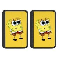ราคา Spongebob Car Seat Belt Shoulder Pad Cover (2 ชิ้น) แผ่นรองไหล่รถยนต์สากลสําหรับเข็มขัดนิรภัย/สายคล้องกระเป๋าเป้สะพายหลัง (25695882431)