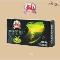 ราคา Anchovy Fillets in Olive Oil 50g - La Monegasque เนื้อปลาเค็ม แอนโชวี่ ในน้ำมันมะกอก 50g (47162115037)