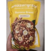ราคา Amazin graza Banana Bread Granola 250g.ธัญพืชอบกรอบ ผสม กล้วย 250 กรัม (23941010085)