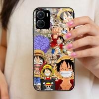 ราคา HP TT-53 Luffy ตัวอักษร VIVO iQOO Y17S Y36i Y36 Y16 Y27S Y01 Z9X Y15S U5X Y15A Y56 5G เคสโทรศัพท์แก้ว (56161198852)