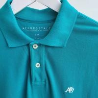 ราคา [มือสอง] ยี่ห้อ Aeropostale เสื้อโปโล สีเขียว ไซส์ S (18457139501)