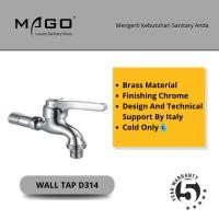 ราคา Mago ก๊อกน้ําติดผนัง ก๊อกน้ําสวนทองเหลือง D314 (55109232148)