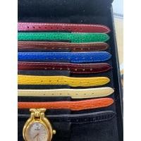 ราคา FENDI 640L Vintage Oval Watch GP 24mm Change belt 9 colors Quartz Wristwatch (22364771580)