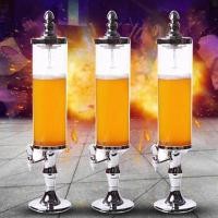 ราคา ทาวเวอร์เบียร์3ลิตร ทาวเวอร์เครื่องดื่มไฟLED tower beer โถจ่ายน้ำ (22490332450)